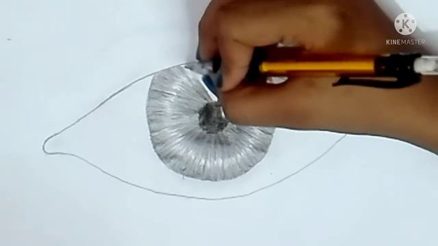 How to draw eyes in easy way with pencil shade|Ss Smart Art смотреть онлайн