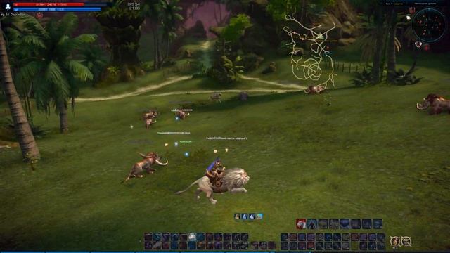 Tera прокачка персонажа на монстрах 40-56 уровень смотреть онлайн