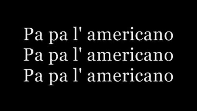 We No Speak Americano - LYRICS смотреть онлайн