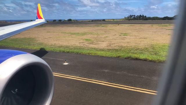 FULL THROTTLE Southwest 737 MAX 8 Engine Start, Taxi, and Takeoff from Lihue смотреть онлайн