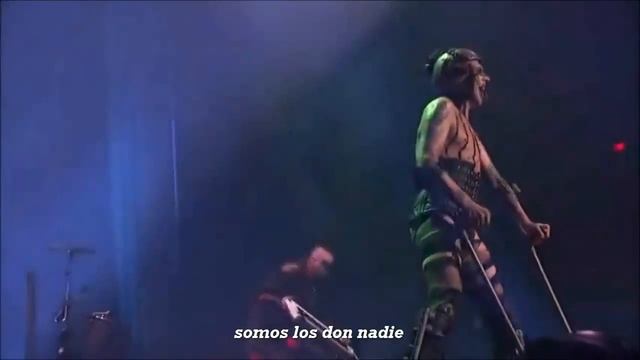 Marilyn Manson The Nobodies Live Subtitulado