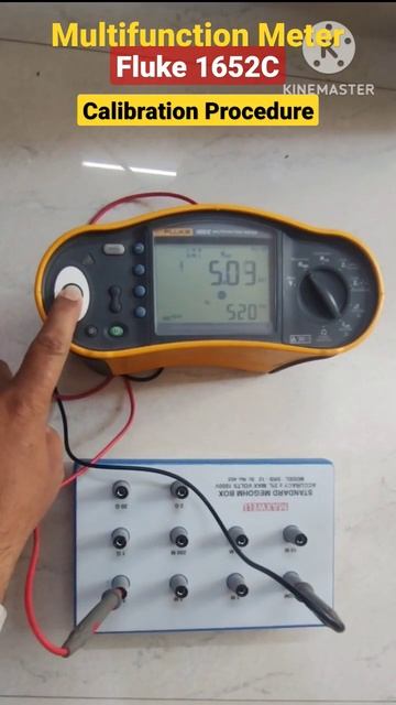 How to Calibrate FLUKE Make Digital Multifunction Installation Tester I Fluke 1652C смотреть онлайн