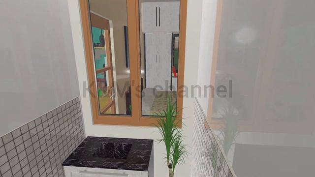Ap Govt model house plan // 1.5 cent // 25×26.4 ft // 660 sqft // 40×38 Links // South face Duplex/ смотреть онлайн