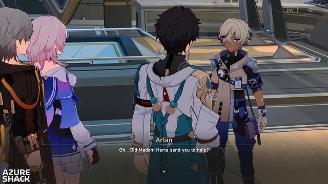 【Honkai: Star Rail】Meeting March 7th & Dan Heng for the First Time | Eye of the Storm | All Cutscen смотреть онлайн