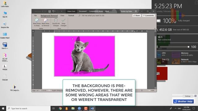 How To Make Picture's Background Transparent Using MS WORD (Office 365) (2019) | The Know Hows смотреть онлайн