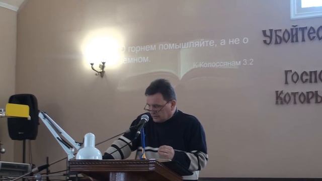 Проповедь на тему: "Духовная теплота" смотреть онлайн