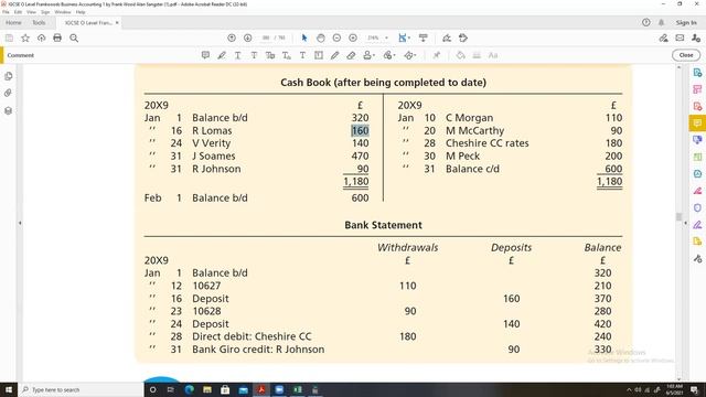 Bank Reconciliation FA1/FA2/F3/BA3 - ACCA/CIMA смотреть онлайн