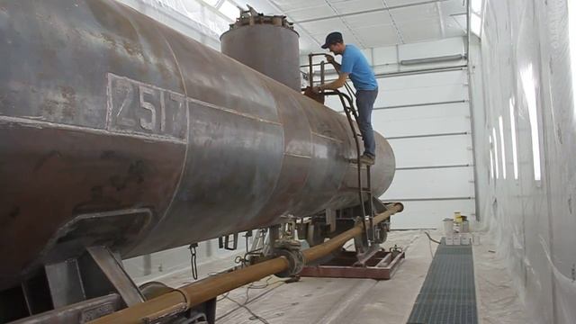 окрашивание вагонов в окрасочных камерах смотреть онлайн