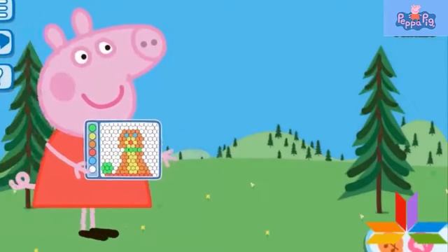 Peppa Pig's Mini Games Full game Best app demos for kids Best Android Gameplay смотреть онлайн
