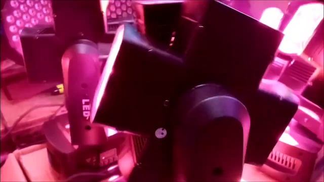 8-WHEEL - Moving Heads Led demo W/Dmx control смотреть онлайн