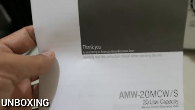 American Home Microwave Oven - Unboxing смотреть онлайн