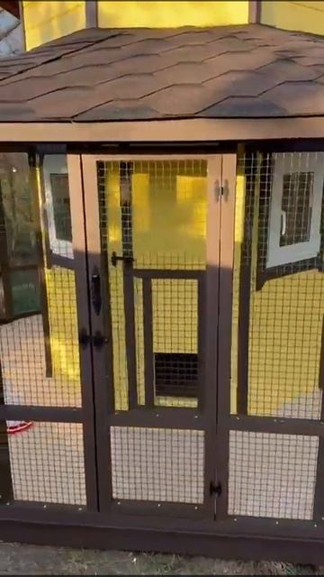 Зимний курятник на 20 кур. #курятниксвоимируками #купитькурятник #животные #дача #сад смотреть онлайн