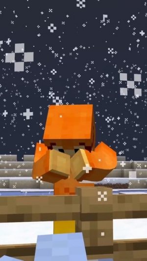 Страшный сон Майнкрафтера зимой!