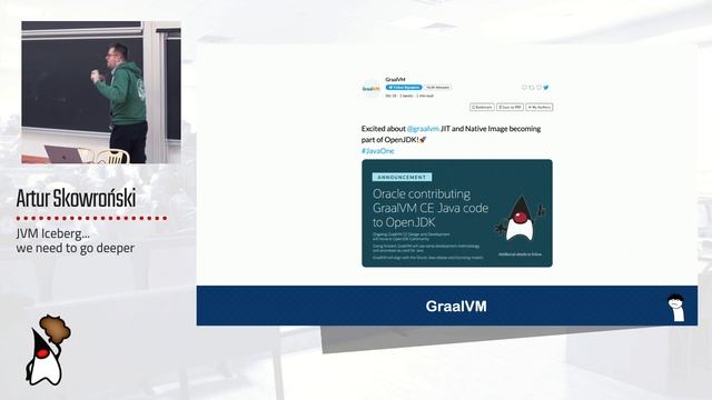 Toruń JUG #62 - "JVM Iceberg... we need to go deeper" - Artur Skowroński смотреть онлайн