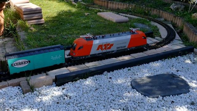 PIKO G - 37420 - SCALE 1:22.5 AUSTRIAN E-LOK TAURUS ELECTRIC LOCOMOTIVE - Garden Railway смотреть онлайн