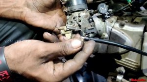Bajaj Pulsar 180 carburettor cleaning tutorial