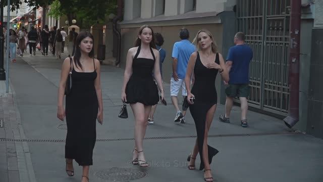 4K. July 2024. Moscow Center. Location Patriarch's Ponds.