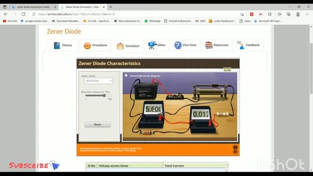 Characteristics of Zener diode смотреть онлайн