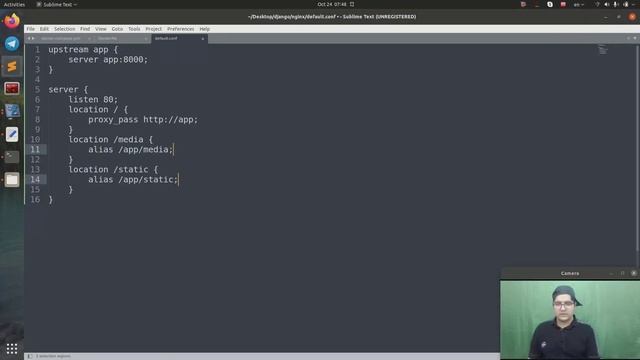 ۱۹ - تنظیم Nginx و serve کردن static و media смотреть онлайн