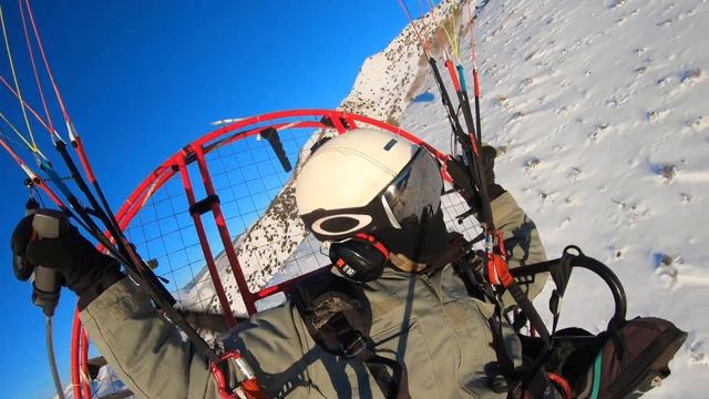 Flying above BLM Land - Wolcott, CO - APCO Hybrid Tandem Glider смотреть онлайн