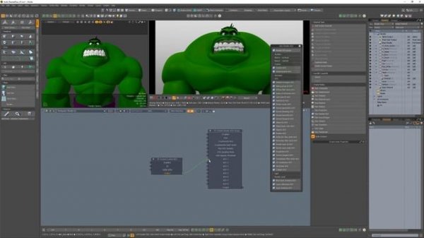 Modo _ Octane Render_ Material Group Alpha Render Pass