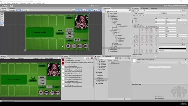 Build A Poker Game In Unity Complete Development Course4