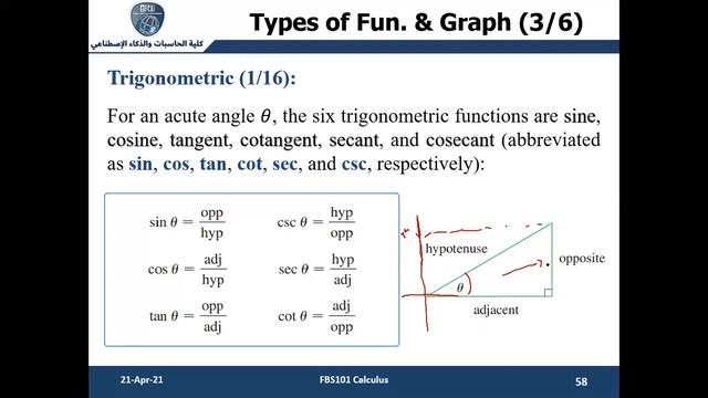 BU FCAI BS101 Calculus lec03 part 3 смотреть онлайн