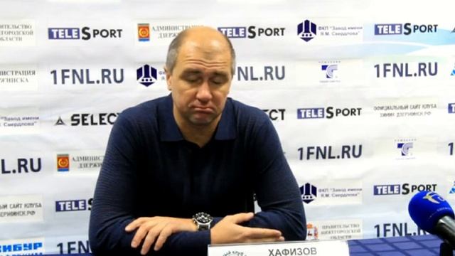 Пресс-конференция Вадима Хафизова после матча Химик-Уфа смотреть онлайн