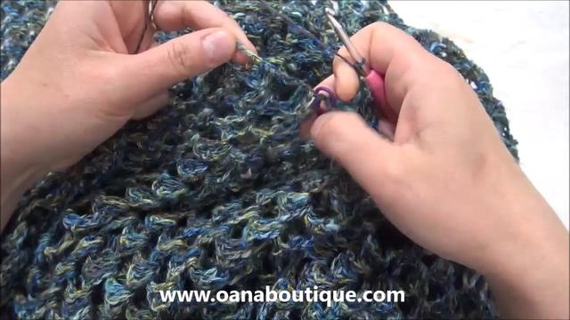 Crochet cardigan one pentagon by Oana смотреть онлайн