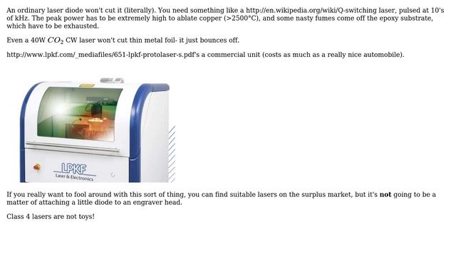 Laser diode to remove copper layer from PCB (4 Solutions!!) смотреть онлайн