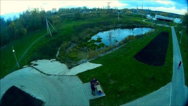 Eachine race 250 FPV. 2016-10-23. Зеленоград 16 мкрн смотреть онлайн