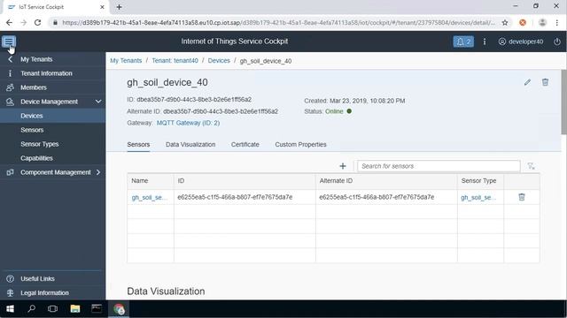 SAP Leonardo IoT Gateway Cloud & MQTT 2of4 Sensor Onboarding смотреть онлайн