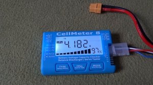 AOK CellMeter 8 Multifunctional Digital Battery Capacity Servo Checker Tester 2S-8S