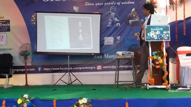 ISRO Scientist Sandeep sir explained their practical experiences in GCE Gaya , GRAVITON'18 смотреть онлайн