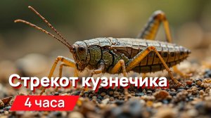 Звуки для соседей - стрекот кузнечика 4 часа