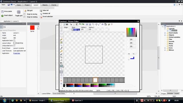 Scirra - 1-ый урок.(Простой платформер) смотреть онлайн