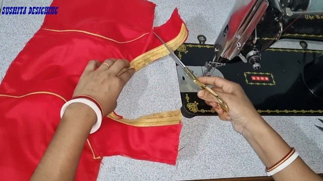 Princess Cut Padded Blouse Cutting&Stich 34 Size /Pan gala Padded Blouse Design Cut&stitch Hindi смотреть онлайн