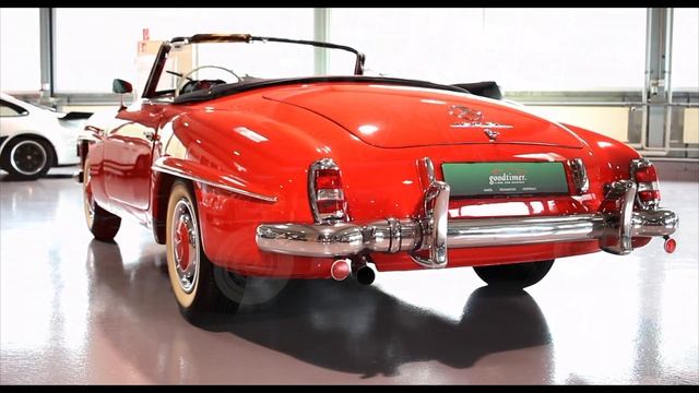 Mercedes Benz 190SL 1955 смотреть онлайн