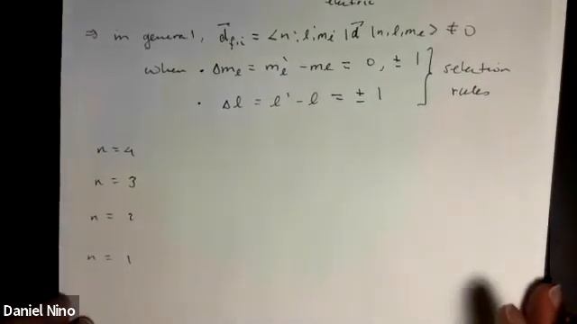 10.8 Selection rules for electric dipole atomic transitions смотреть онлайн