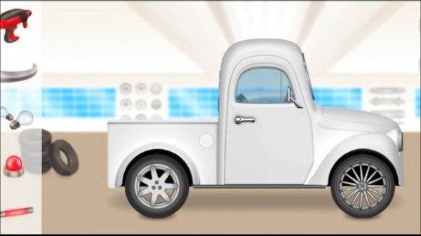 Мультфильмы про машинки - Механик Макс ремонтирует грузовик!