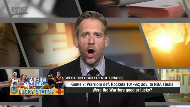 Stephen A. and Max react to Warriors defeating Rockets in Game 7 | First Take | ESPN смотреть онлайн