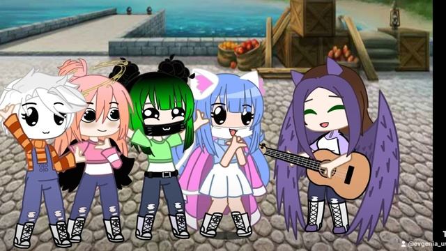 ~Белая ночь опустилась как облако~//Я,Кошка Лана, Йоши, Крошка Ева, Ульяна// смотреть онлайн