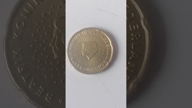 Delen van Nederland beatrix 1999 en 1999 munt van 20 cent en munt van 10 cent waardevol смотреть онлайн
