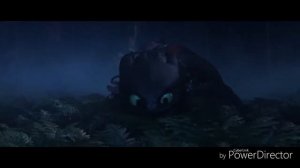 Первая встреча Беззубика с Дневной фурией (как приручить дракона 3)