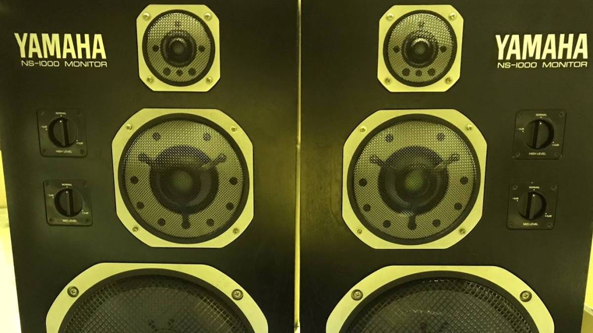YAMAHA NS-1000M/ KENWOOD KA-1100D