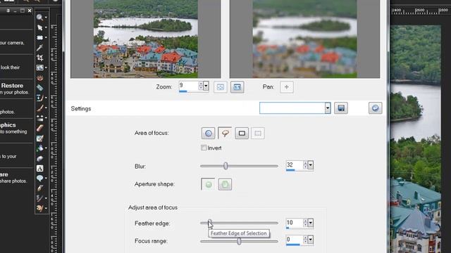 Depth of Field - PaintShop Photo Pro X3 смотреть онлайн