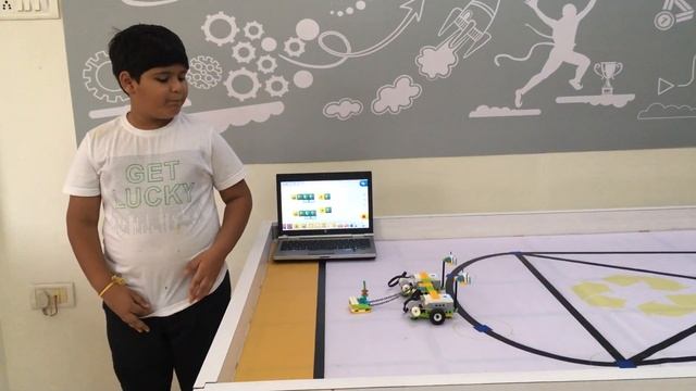 Lego Wedo 2.0 Milo & The Collaborating Task Explain By Shaurya Shiyal From RoboFunLab Porbandar смотреть онлайн