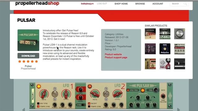 Guide to Reason Rack Extensions Part 3 - Buffre Beat Repeater and Pulsar Dual LFO смотреть онлайн