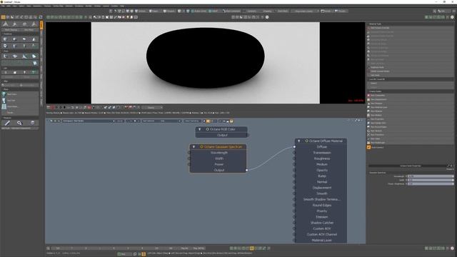 Modo _ Octane Render_ Gaussian Spectrum Node смотреть онлайн