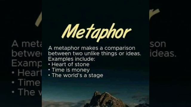 Metaphor | Figures of Speech or Figurative Language, English phrases #LearnEnglish#EnglishGrammar смотреть онлайн